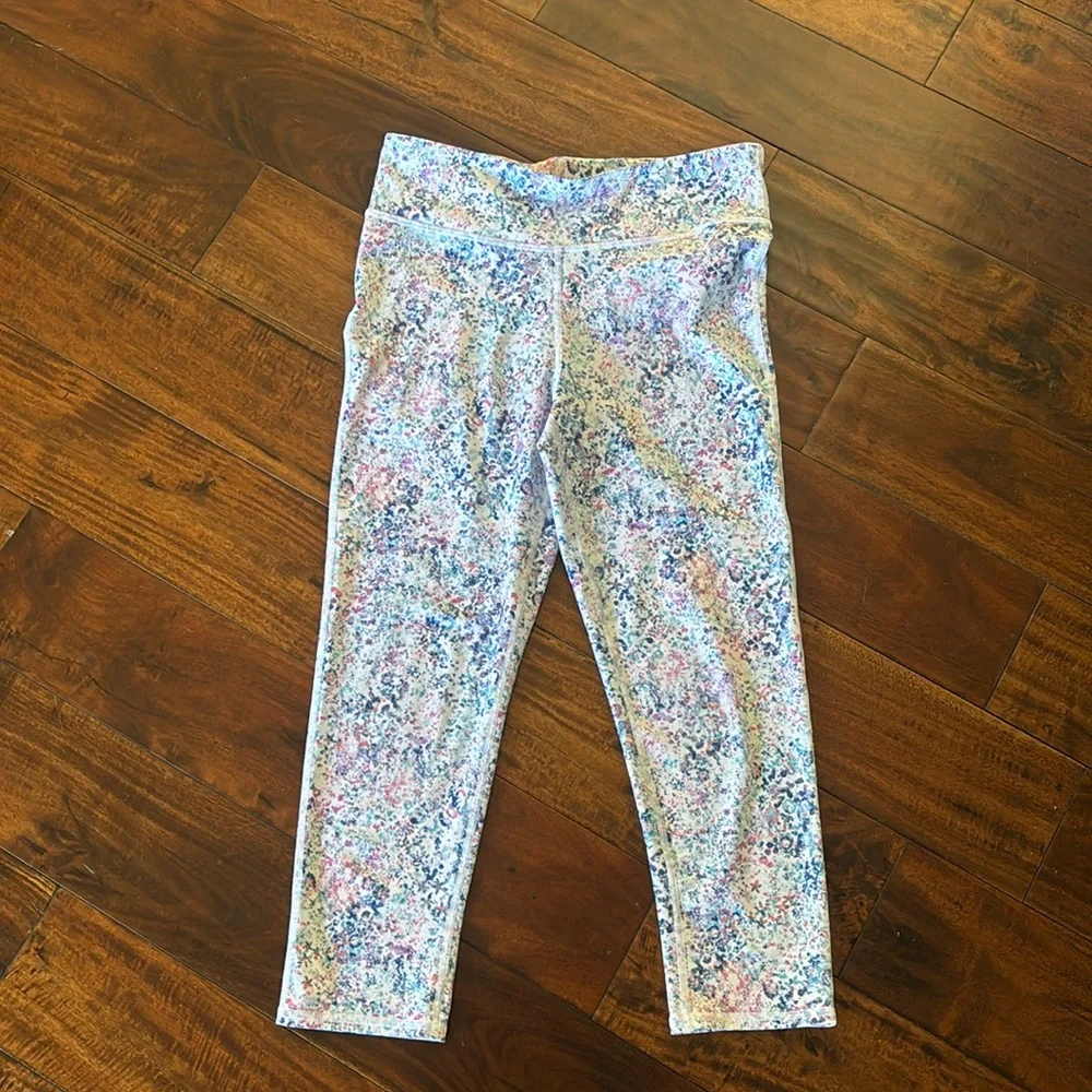 GapFit | Compression capris leggings blue tie dye - Picture 4 of 12